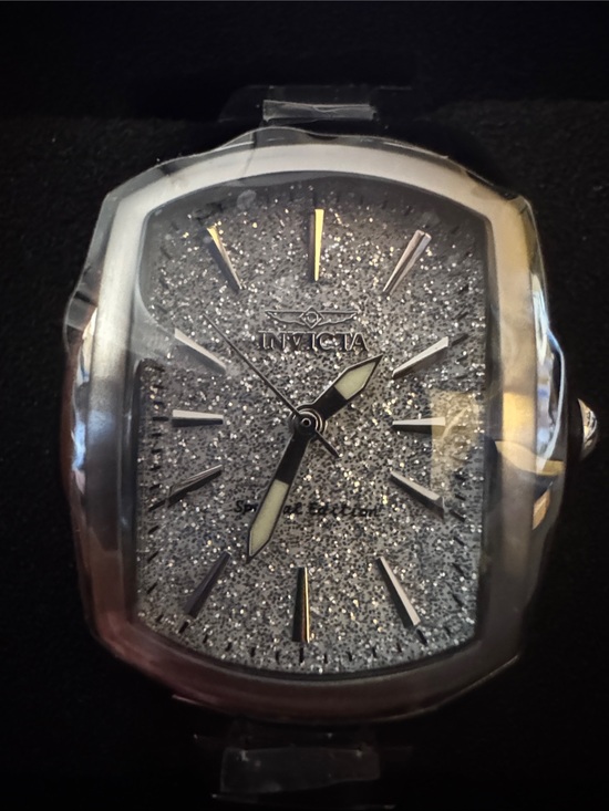 Invicta Accessories - Invicta Silver Glitter Dial Stainless Steel Watch -Special Edition!!